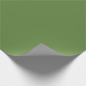 Papier Cadeau Vert chaux uni couleur solide (Coin)