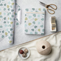 Vert Citrouille Feuille Motif Pastel Green