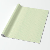 Papier Cadeau Vert clair texturé. (Déroulé)