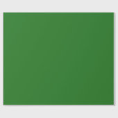 Papier Cadeau Vert de fête (Plat)