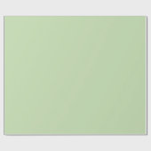 Papier Cadeau Vert en pastel (Plat)