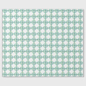 Papier Cadeau Vert et bleu (Plat)