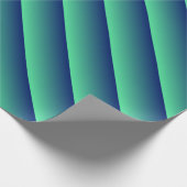 Papier Cadeau Vert et bleu foncé (Coin)