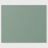 Papier Cadeau Vert eucalyptus (Plat)