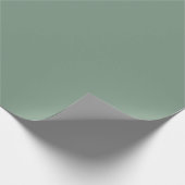 Papier Cadeau Vert eucalyptus (Coin)