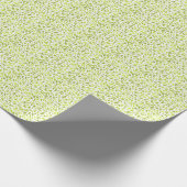 Papier Cadeau Vert Feuille Nature Imprimer, Plante Motif feuille (Coin)