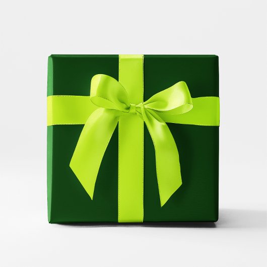 Papier Cadeau Vert foncé
