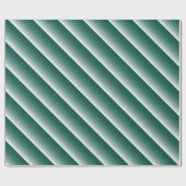 Papier Cadeau Vert foncé à deux tons (Plat)