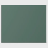 Papier Cadeau vert forêt (Plat)