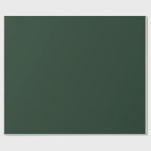 Papier Cadeau Vert gris foncé (Plat)