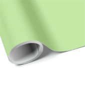Papier cadeau vert kiwi (Coin rond)