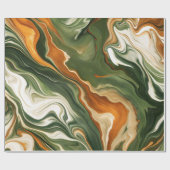 Papier Cadeau Vert mable (Plat)