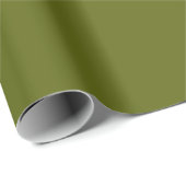Papier Cadeau Vert mousse (Coin rond)