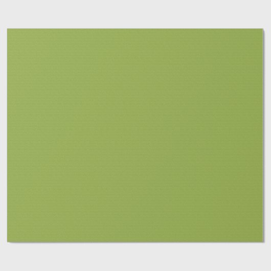 Papier Cadeau Vert olive (Plat)