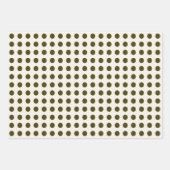 Papier cadeau vert olive foncé pour toutes occasio (Devant)