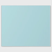 Papier Cadeau Vert pastel uni | Classique | Élégant (Plat)