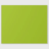 Papier Cadeau vert pistache couleur solide (Plat)