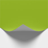 Papier Cadeau Vert pomme (couleur unie) (Coin)