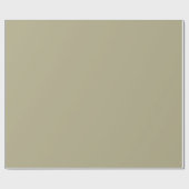 Papier Cadeau Vert sage (Plat)