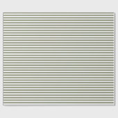 Papier Cadeau Vert sage | Papier à enveloppement blanc (Plat)