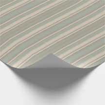 Vert Sauge Bleu Poussiéreux Taupe Gris Rayure Ferm