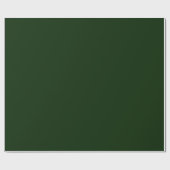 Papier Cadeau Vert très foncé (Plat)