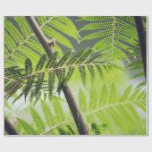 Papier Cadeau  Vert tropical (Plat)