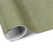 Papier Cadeau Vert uni (Coin rond)