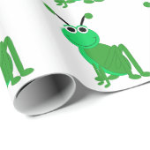 Papier Cadeau Vert vif (Coin rond)
