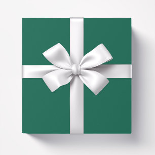 Papier Cadeau Vert viridien solide