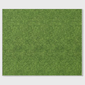 Papier Cadeau Vert vivant et varié (Plat)