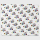 Papier Cadeau Veste de printemps (Plat)