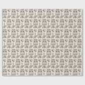 Papier Cadeau Vêtements Chaleureux Vacances Essentials Enveloppe (Plat)