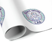 Papier Cadeau Vêtements d'application prêts Unicorn Science Unic (Coin rond)