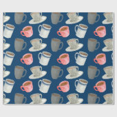 Papier Cadeau Vibes café (Plat)