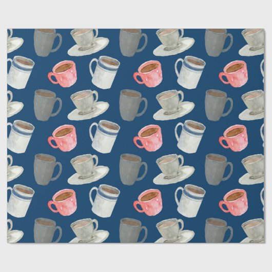 Papier Cadeau Vibes café (Plat)