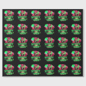 Papier Cadeau Vibes de cuisine d'Halloween (Plat)