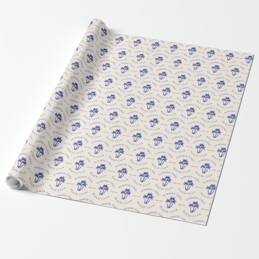 Papier Cadeau Vibes d'été (Déroulé)