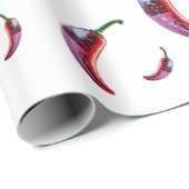 Papier Cadeau Vibes Disco Pepper Chilly (Coin rond)