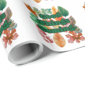 Papier Cadeau vibes positives (Coin rond)