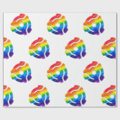 Papier Cadeau Vibran de l'adaptateur d'enregistrement SlipperyJo (Plat)