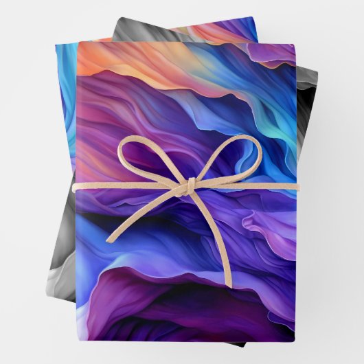 Papier Cadeau Vibrant (En situation)