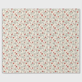 Papier Cadeau Vibrant Ladybug Delight (Plat)
