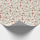 Papier Cadeau Vibrant Ladybug Delight (Coin)
