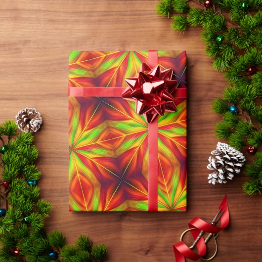 Papier Cadeau Vibrant Wrapping Paper (Cadeau de vacances)