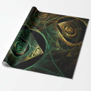 Papier Cadeau Vibrations magiques Art Abstrait