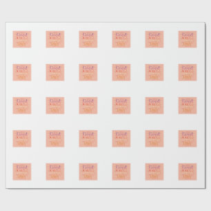 Papier Cadeau Vibrations pour une bonne journée