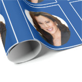 Papier Cadeau Vice-Président Kamala Harris (Coin rond)