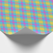 Papier Cadeau Vichy d'été (Coin)