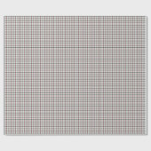 Papier Cadeau Vichy Vert et Rouge (Plat)